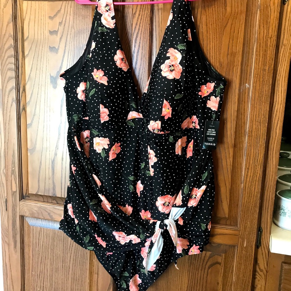 Torrid Swimsuit one piece floral